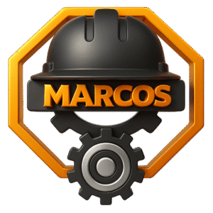 marcos 3d logo png